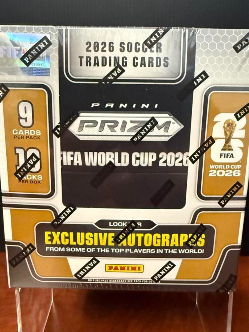 RARE 2026 Panini Prizm FIFA World Cup Soccer Hobby Preferred Trading Card Box
